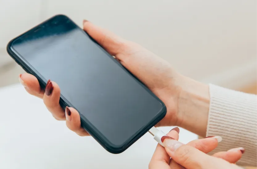 スマートフォン充電