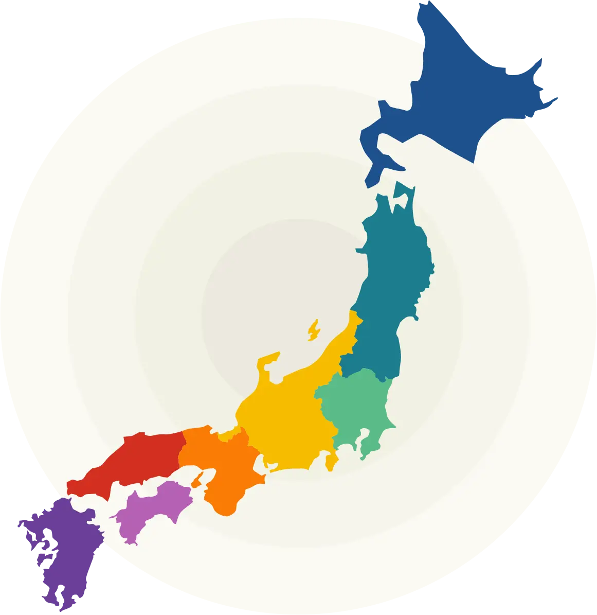 日本地図